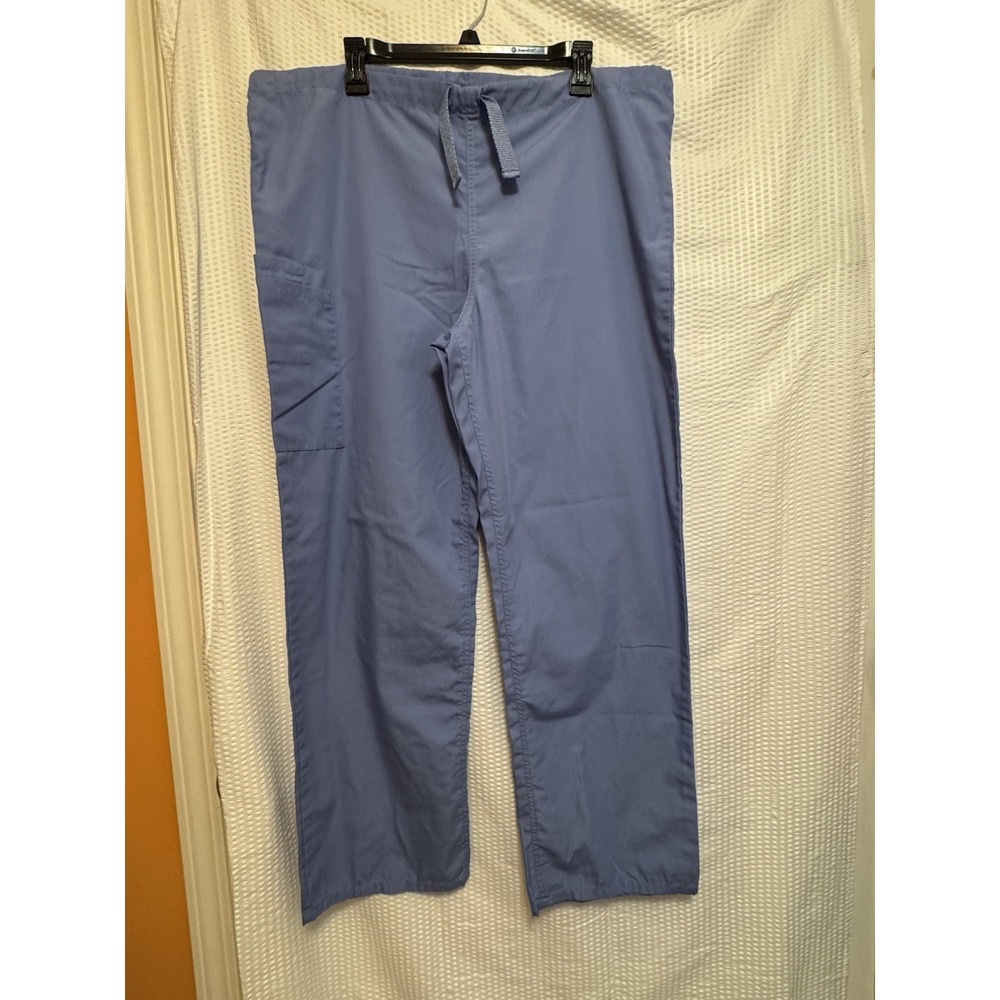 Cherokee Workwear Scrub Pants Size Medium, CIEW‎ BLUE